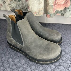 BIRKENSTOCK STALON CHELSEA WOMEN BOOTS GRAPHITE